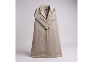 Zara Mantel Beige/ Maat S en Nieuw!