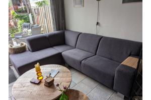 Hoekbank /lounge bank grijs