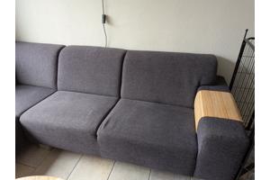 Hoekbank /lounge bank grijs