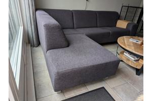 Hoekbank /lounge bank grijs