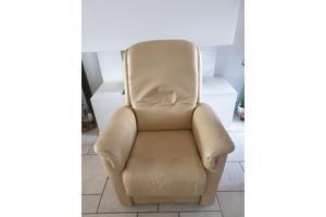 Lederen relaxfauteuil