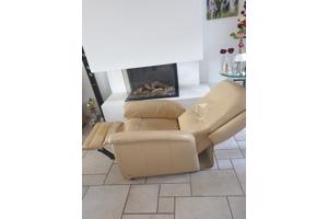 Lederen relaxfauteuil