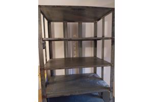 Toffe stellingkast op wielen voor keuken, boeken, shuur etc