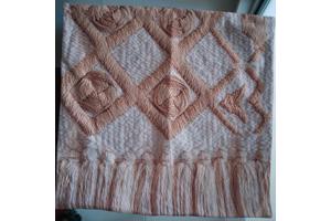 4x kussenhoezen macrame opdruk grijs bruin 45x45cm