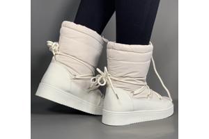 Snowboots beige dames