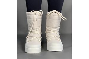 Snowboots beige dames