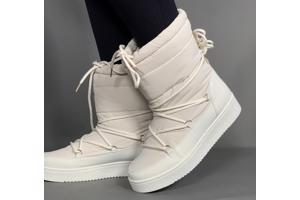 Snowboots beige dames