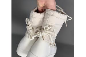 Snowboots beige dames