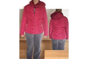 Ature winter jas rood XL/42 (Let op heeft 1 mankementje)