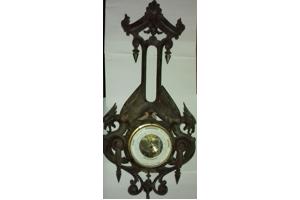 Schitterende antieke barometer.