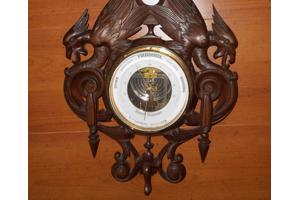 Schitterende antieke barometer.