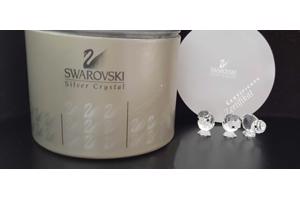 Swarovski Kuikentjes set van drie met doos en certificaat