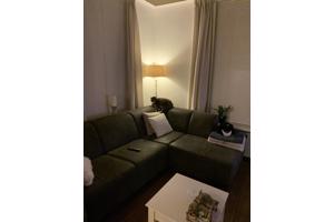 Hoekbank antracietgrijs