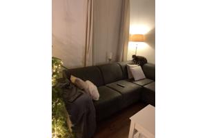 Hoekbank antracietgrijs