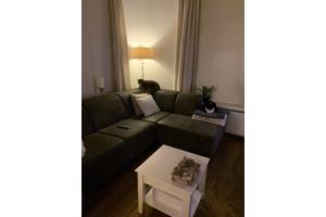 Hoekbank antracietgrijs