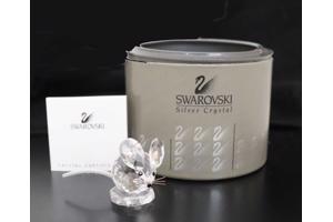 Swarovski schattig klein muisje  met doos en certificaat