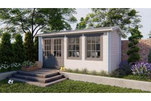 Blokhut - Tuinhuis Justine | 40 mm | vuren onbehandeld