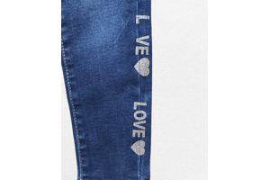 Grace - skinny - stretch - jeans Love Love blauw 122 ( mist