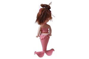 Mermaid zeemeermin pop roze 18cm