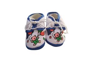 Junior Joy Babyschoenen donker blauw beertje