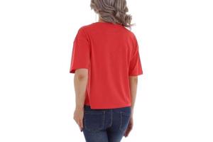 Glo-Story t-shirt Shine all day rood goud S