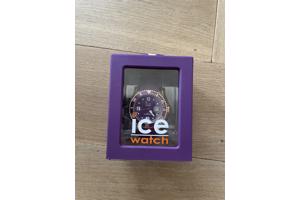 Nieuwe paarse Ice Watch type IS per us 13 met metalen kast