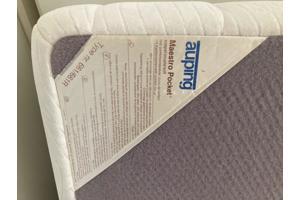 2 Auping eenpersoonsbedden elektrisch verstelbaar