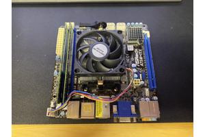 Moederbord &#x2B; processor, geheugen en harde schijf
