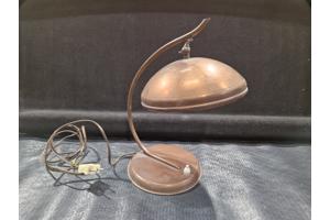 Lamp 35 cm hoog op ronde voet