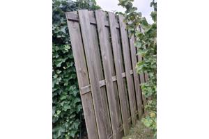 1 Houten Tuinscherm