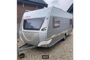 Dethleffs Camper Lifestyle 510 V 2006 enk bedden AIRCO MOVER