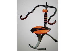 Abdoer twist om rug en buik te trainen