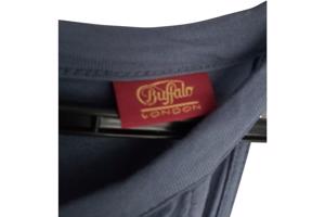 Buffalo London stretchy zomer jurk blauw 42