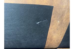 Bank drie zits - cognac kleur