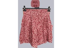 Metrofive korte broek roze M/L