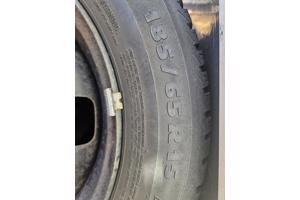 Winterbanden op stalen velg