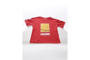 Glo-Story t-shirt Shine all day rood goud L/40