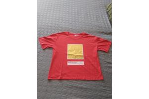 Glo-Story t-shirt Shine all day rood goud L/40