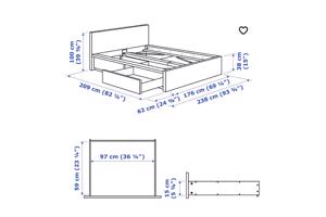 Bed IKEA Malm