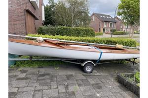 Houten Flying Dutchmen, met enkele bodem