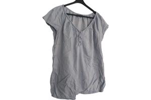 Yessica shirt blauw zilver 44