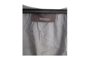 Yessica shirt blauw zilver 44