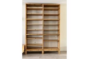 massief grenen boekenkast