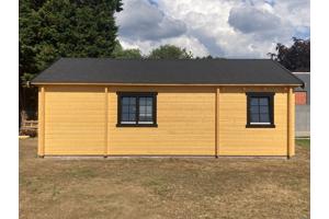 MAATWERK: blokhutten, woonunits, bijgebouwen.