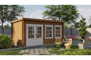 Blokhut - Tuinhuis Sadie | 40 mm | onbehandeld