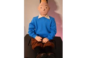 Kuifje marionette 80cm