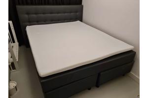 Boxspring met topper foam emma