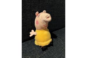 Peppa Pig knuffel big gele jurk Peppa big biggetje