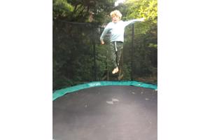 grote trampoline