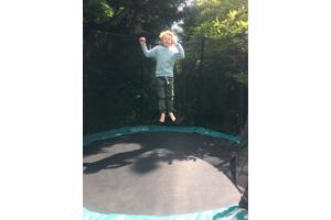grote trampoline